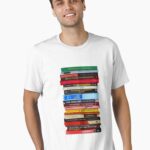 Classic Banned Books Stack Unisex T-Shirt