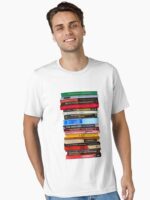 Classic Banned Books Stack Unisex T-Shirt