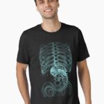 Classic Radiography, Alien T-Shirt X-Ray Unisex T-Shirt