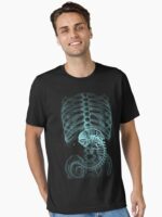 Classic Radiography, Alien T-Shirt X-Ray Unisex T-Shirt
