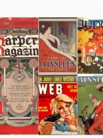 Classic Vintage Magazine Montage Set #4 Unisex T-Shirt