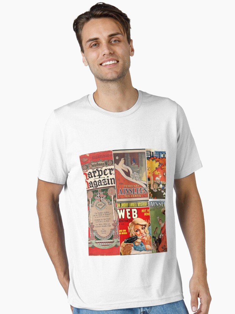 Classic Vintage Magazine Montage Set #4 Unisex T-Shirt