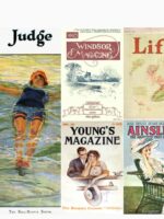 Classic Vintage Magazine Montage Set #6 Unisex T-Shirt