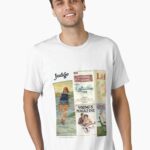 Classic Vintage Magazine Montage Set #6 Unisex T-Shirt