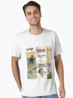 Classic Vintage Magazine Montage Set #6 Unisex T-Shirt