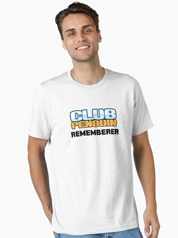 club-penguin-rememberer-unisex-t-shirt-807e6629-307097138506 Club Penguin Rememberer Unisex T-Shirt - Image 1