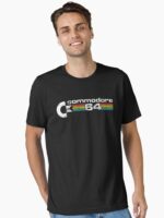 Commodore 64 retro logo Unisex T-Shirt - Image 2
