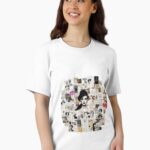 Cool Celebrity Signature Pattern Unisex T-Shirt