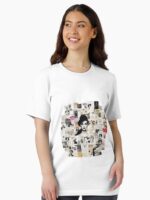 Cool Celebrity Signature Pattern Unisex T-Shirt