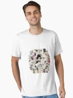 Cool Celebrity Signature Pattern Unisex T-Shirt