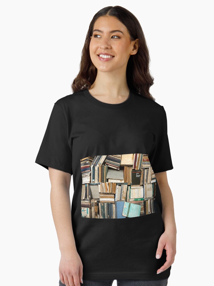Cozy Book Collection Dark Academia Library Unisex T-Shirt