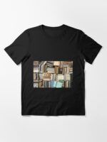 Cozy Book Collection Dark Academia Library Unisex T-Shirt