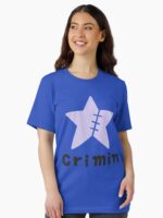 Criminal Classic (Lavender) Unisex T-Shirt