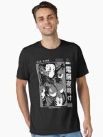 Cyberpunk Anime Cyborg Girl Japan Streetwear Japanese Manga Aesthetic Unisex T-Shirt