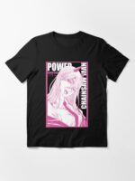 Dark Devil Hunter Anime Style Artwork | Chaotic Manga Inspired Action Illustration Unisex T-Shirt