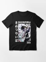 Demon Slayer Kocho Shinobu: Inked Slashes Unisex T-Shirt