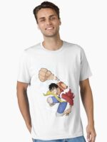 Determined Anime Hero - Epic Punch Action Unisex T-Shirt
