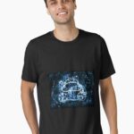 Digital Splatter Art Character Unisex T-Shirt