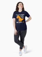 Dino Clap Your Hands: Playful T-Rex and Happy Rhymes Unisex T-Shirt - Image 4