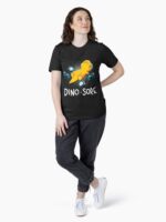 Dino Sore Funny Dinosaur Workout Gym Fitness Lifting Unisex T-Shirt - Image 4