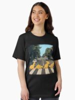 Dinosaur chicken nuggets - nuggie road Unisex T-Shirt - Image 2