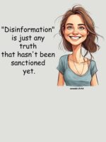 "Disinformation" is just any truth that hasn't been sanctioned yet. - Paisley @ spunkyZeST Unisex T-Shirt - Image 7