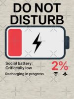 Do Not Disturb, Unisex T-Shirt - Image 7