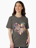 Dream with Books - Love of Reading Bookshelf Unisex T-Shirt