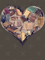 Dream with Books - Love of Reading Bookshelf Unisex T-Shirt