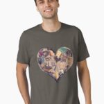 Dream with Books - Love of Reading Bookshelf Unisex T-Shirt