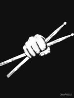 Drumsticks Drummer - Drumset Drums Gift Unisex T-Shirt - Image 7