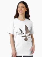European and African Swallow Unisex T-Shirt - Image 2