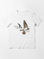 European and African Swallow Unisex T-Shirt - Image 3