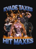 Evade Taxes Hit Maxes 2 T-Shirt Unisex T-Shirt - Image 7