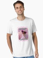 Even Baddies Get Saddies, Funny Cute Duck, Girly Aesthetic, Pink Bows Unisex T-Shirt