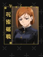 Eye‑Patch Anime Heroine with Hammer in Dark Uniform Unisex T-Shirt