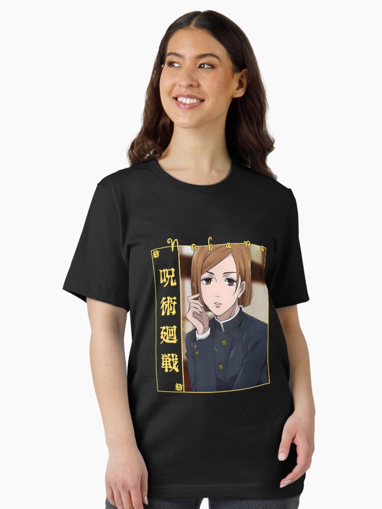 Eye‑Patch Anime Heroine with Hammer in Dark Uniform Unisex T-Shirt
