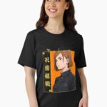 Eye‑Patch Anime Heroine with Hammer in Dark Uniform Unisex T-Shirt