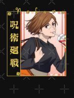 Eye‑Patch Anime Heroine with Hammer in Dark Uniform Unisex T-Shirt