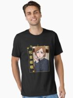 Eye‑Patch Anime Heroine with Hammer in Dark Uniform Unisex T-Shirt