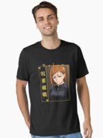 Eye‑Patch Anime Heroine with Hammer in Dark Uniform Unisex T-Shirt