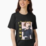 Eye‑Patch Anime Heroine with Hammer in Dark Uniform Unisex T-Shirt