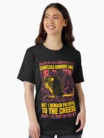 Faithful to the Cheese Japanese Horror Rat Unisex T-Shirt