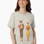 Fantastic Mr. fox and Mrs. Fox Funny Unisex T-Shirt