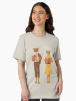 Fantastic Mr. fox and Mrs. Fox Funny Unisex T-Shirt