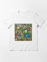 Fantasy Book Shelf Unisex T-Shirt