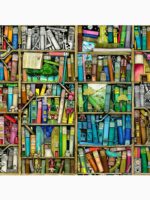 Fantasy Book Shelf Unisex T-Shirt