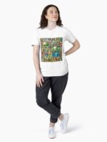 Fantasy Book Shelf Unisex T-Shirt