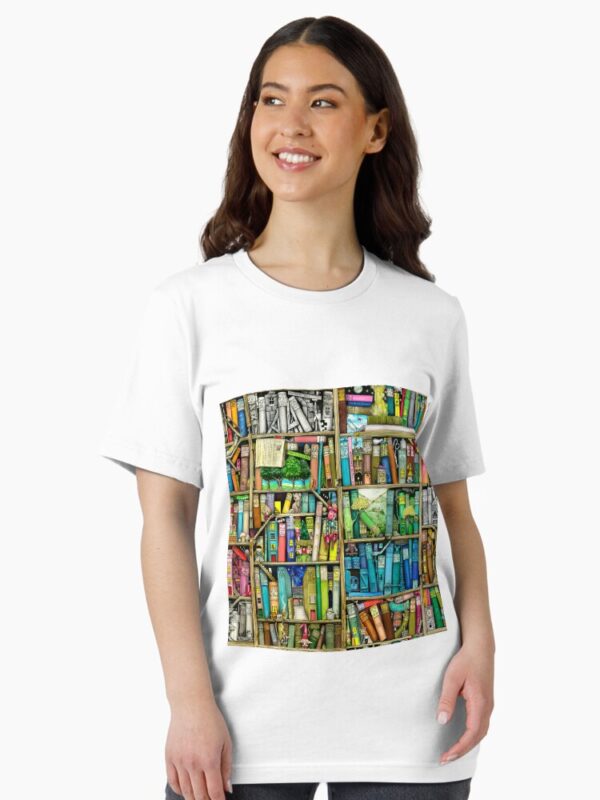 Fantasy Book Shelf Unisex T-Shirt