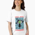 Final Boss Loading Action Anime Unisex T-Shirt